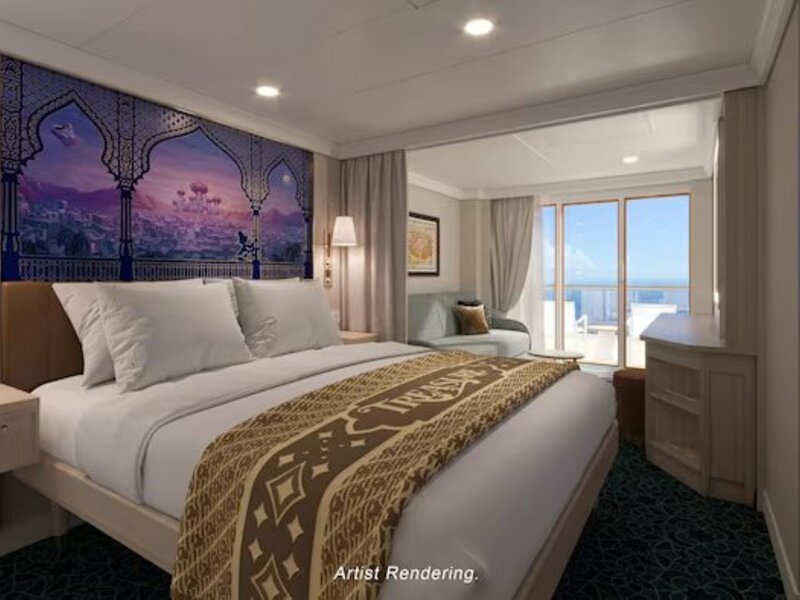 Deluxe Oceanview Stateroom with Verandah